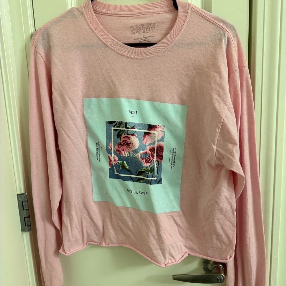 Taylor Swift Light Pink ME! Crewneck Tee